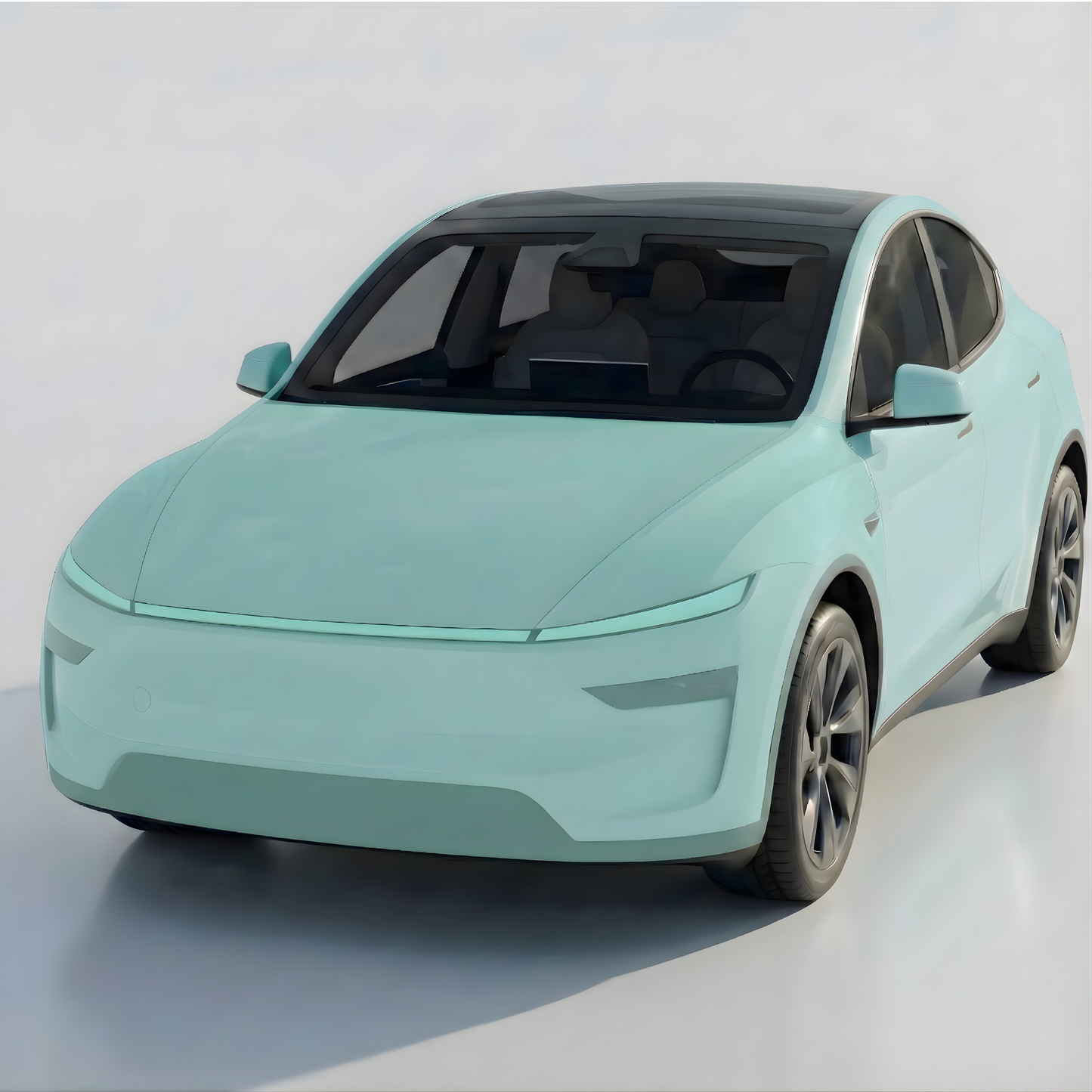 Fits Tesla Model Y 2025+ (Juniper) Precut PPF Kit – Clear Bra Paint Protection Film for Hood, Bumper, Fenders & Headlights