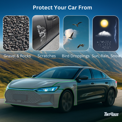 Computer Custom Precut Paint Protection Film Clear Bra PPF Decal Film Kit